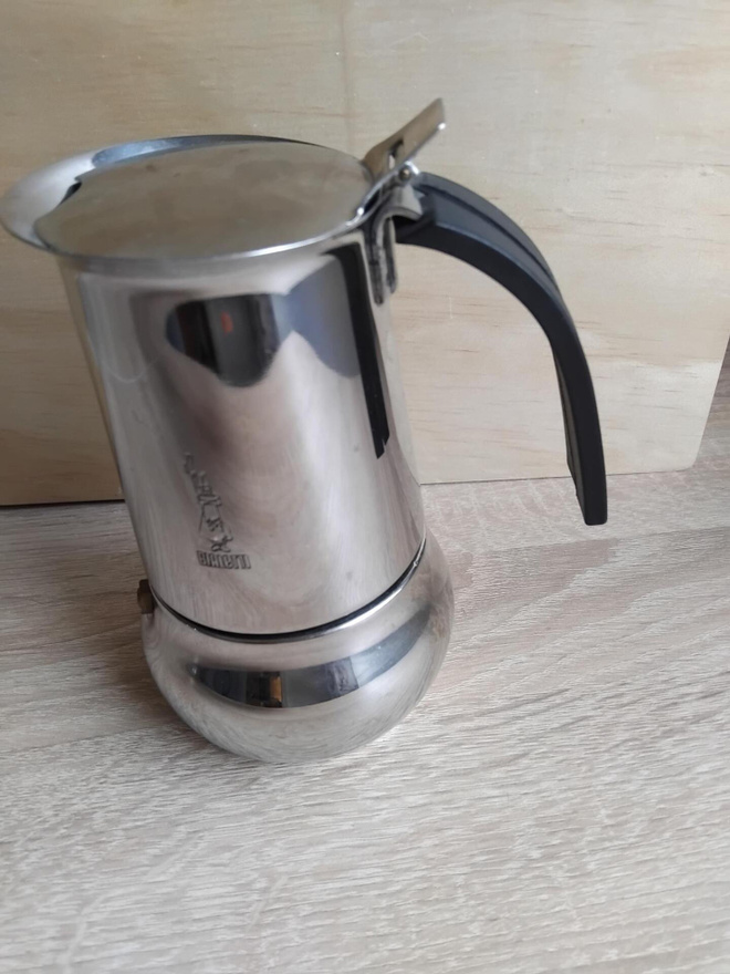Bialetti teräksinen mokkapannu
