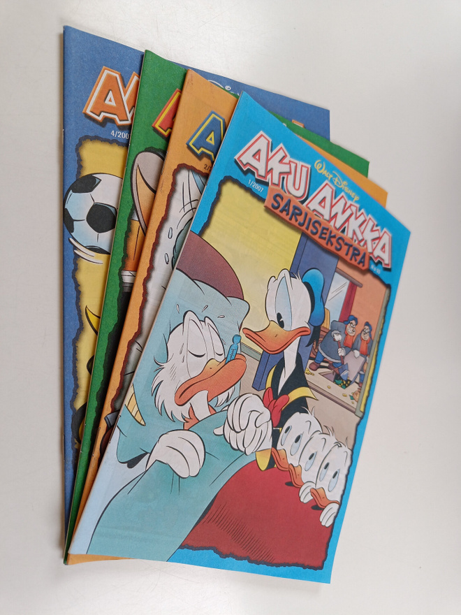 Walt Disney : Aku Ankka Sarjisekstra 1-4/2007
