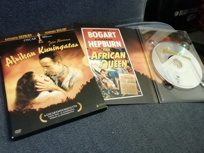 Afrikan kuningatar (1951) Humphrey Bogart, Katharine Hepburn