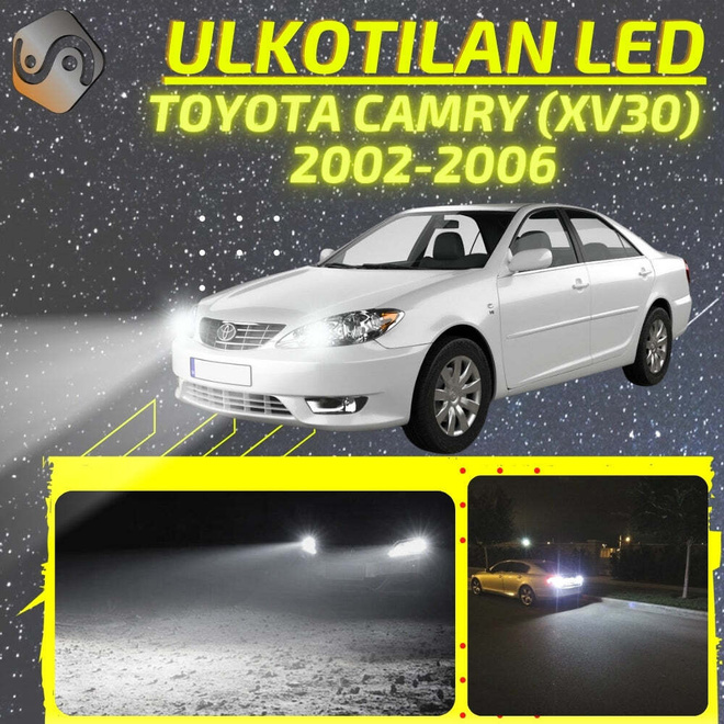 CAMRY (XV30) 2002-2006 Ulkoiset LED -valot