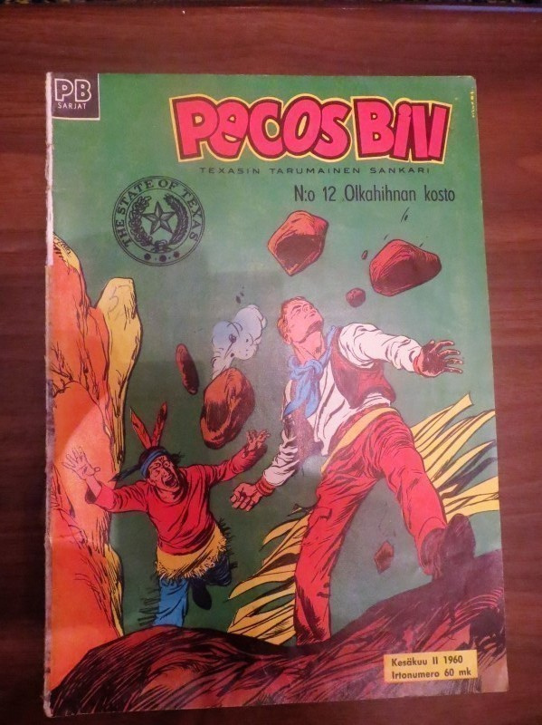 Pecos Bill # 12/1960 Olkahihnan kosto