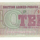 Iso-Britannian asevoimien erikoisseteli 10 uutta pennyä 1972 - pikkukuva 2