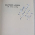 Carl Appelberg : Politiker, minkar och annat onödigt (sig... - pikkukuva 3