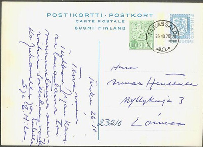 1976 70/60p ehiö lisämerkillä