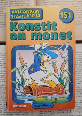 Aku Ankan taskukirja 151 • Konstit on monet