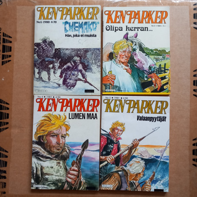 Ken Parker valikoima 5€/kpl