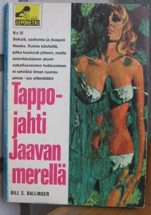 Lepohetki 25. Bill S. Ballinger: Tappojahti Jaavan merellä.