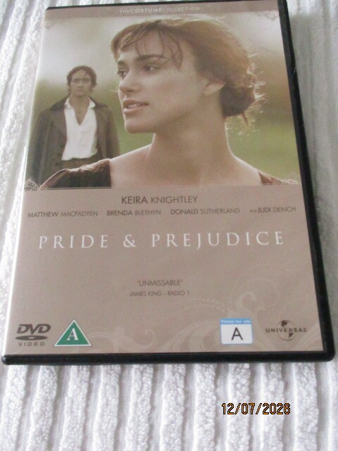 PRIDE & PREJUDICE (DVD) YLPEYS JA ENNAKKOLUULO