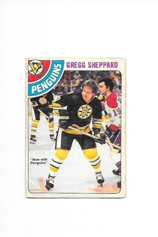 1978-79 OPC #18 Gregg Sheppard Pittsburgh Penguins