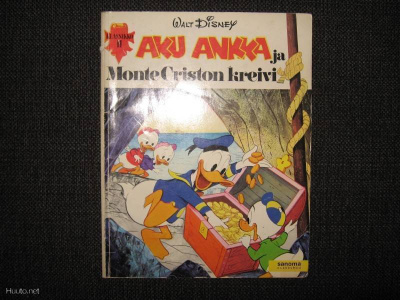 Aku Ankka ja Monte Criston kreivi klassikko II 1p 1973