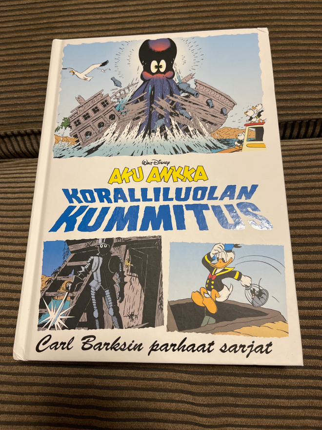 Aku Ankka - Koralliluolan kummitus, Carl Barksin parhaat