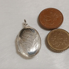 Hopeinen medaljoni riipus 925 - pikkukuva 5