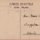 Joulupukki ja kauris - kulk v 1919 - pikkukuva 2