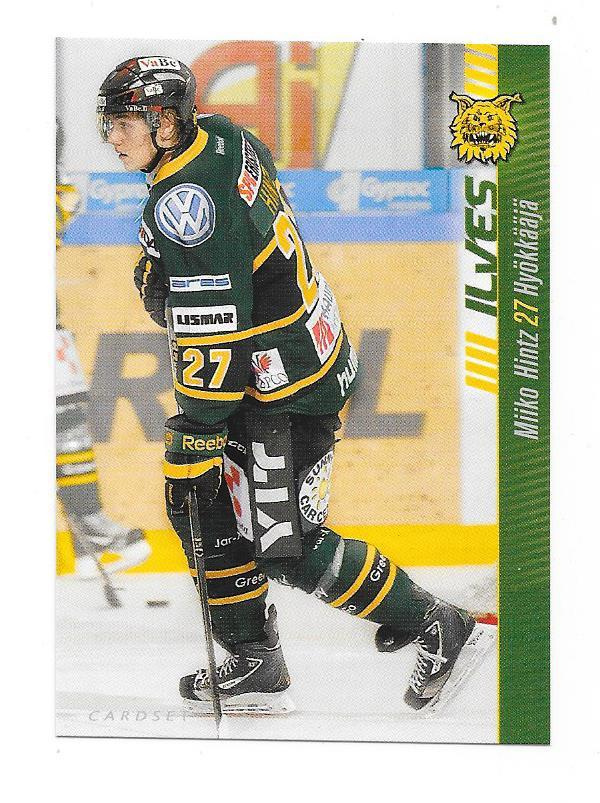 2012-13 Cardset #214 Milko Hintz  Ilves