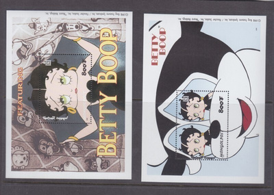 Mongolia Betty Boop blokit