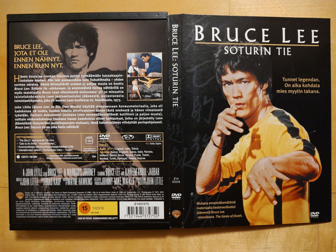 Bruce Lee - soturin tie DVD