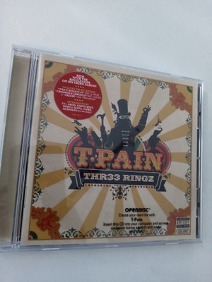 CD T-Pain: THR33 Ringz ( Sis.postikulut )