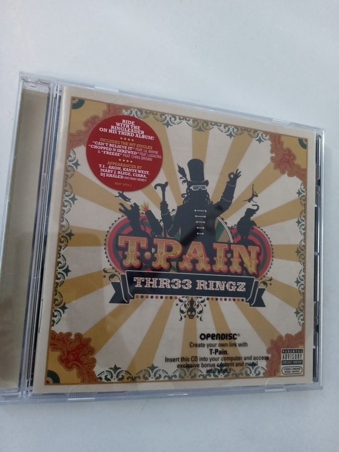 CD T-Pain: THR33 Ringz ( Sis.postikulut )