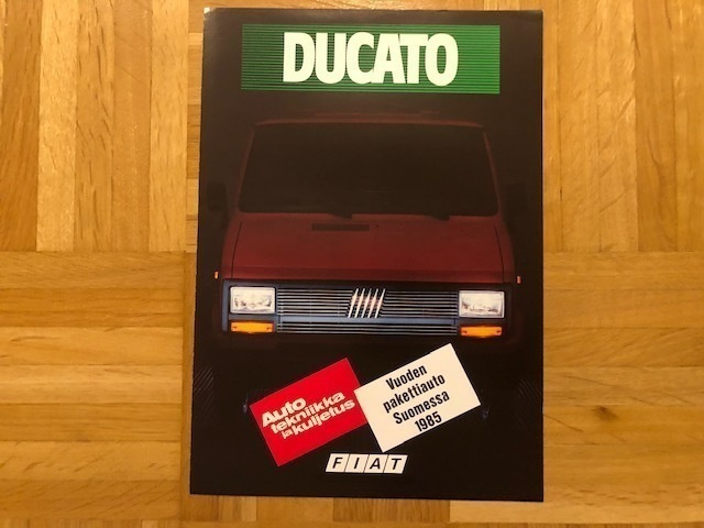 Esite Fiat Ducato 2000 & Ducato 2500 diesel 1985