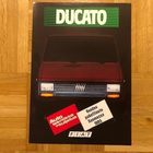 Esite Fiat Ducato 2000 & Ducato 2500 diesel 1985 - pikkukuva 1
