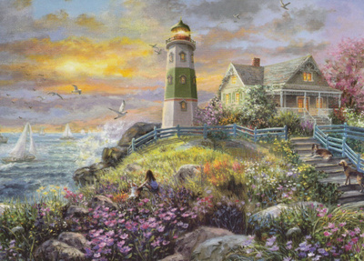 Nicky Boehme: Auringonlaskua katsellessa