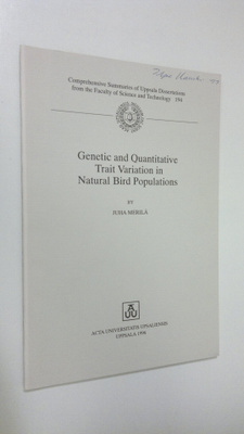 Juha Merilä : Genetic and Quantitative Trait Variation in...