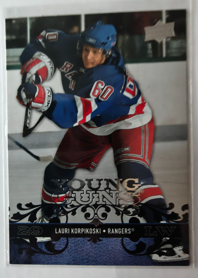 Lauri Korpikoski 2008-09 UD Series 1 Young Guns