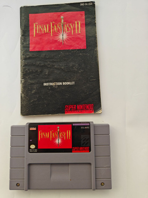SNES Final Fantasy II USA
