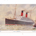 Laiva Carmania Cunard Line 1900-l Varustamo SHO Mainos - pikkukuva 1
