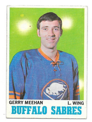 1970-71 Topps #125 Gerry Meehan Buffalo Sabres RC