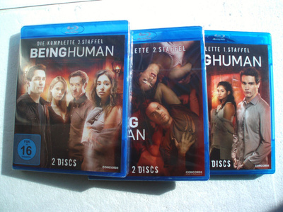 Being Human, kaudet 1-3 Blu-ray