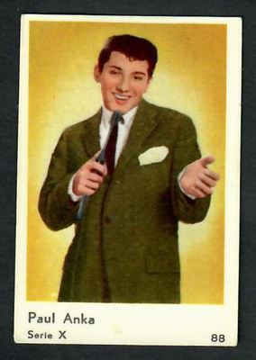 Keräilykuva - Paul Anka 88 Serie X