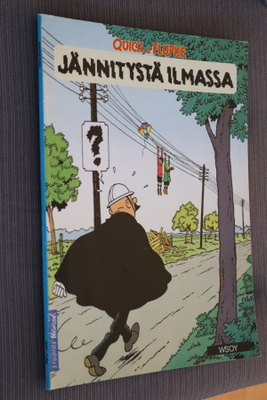 Herge : Jännitystä ilmassa Quick ja Flupke ( 2.p. 1987 )