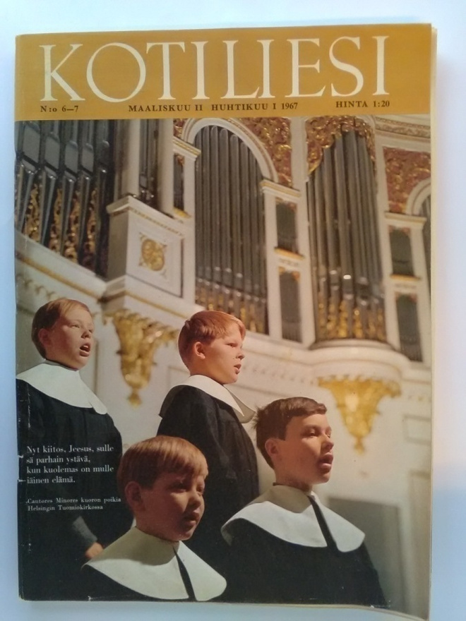 Kotiliesi No 6-7 maaliskuu huhtikuu 1967