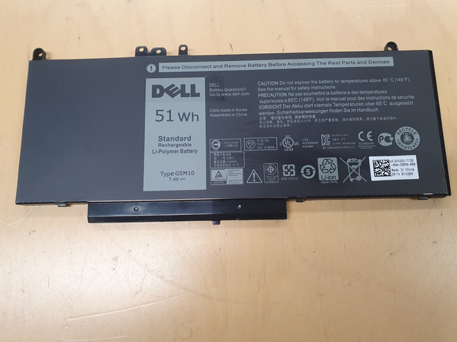 Kannettavan Original akku Dell Latitude E5450/E5550 R0TMP