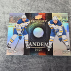 Tage Thompson JJ Peterka 2024-25 Exquisite Tandems /25 - pikkukuva 1