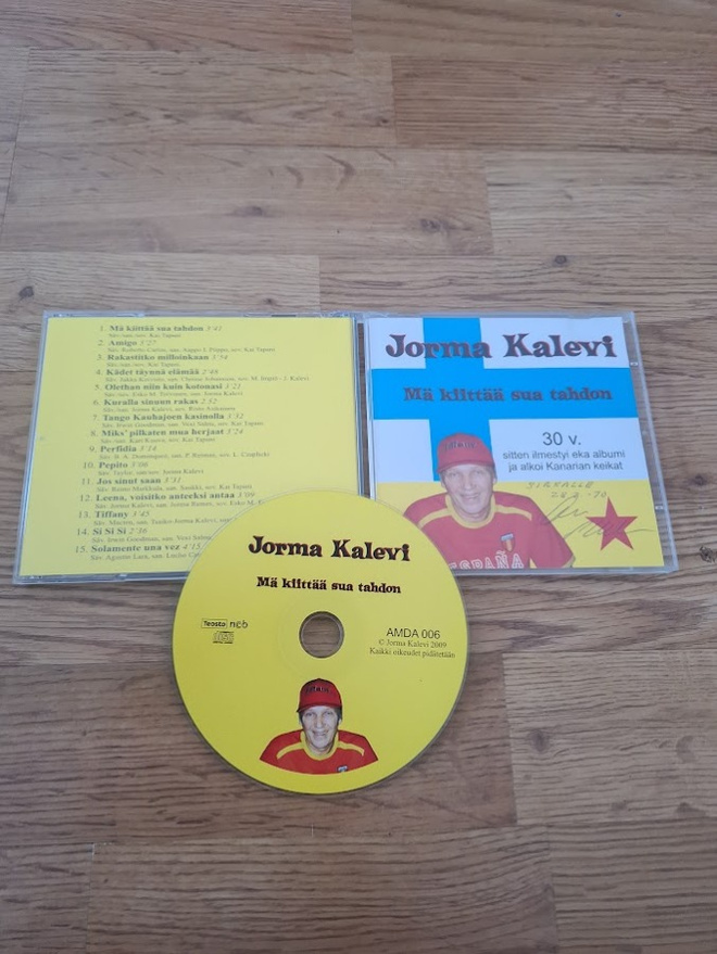 Jorma Kalevi-Mä Kiittä Sua Tahdon-NIMMARILLA