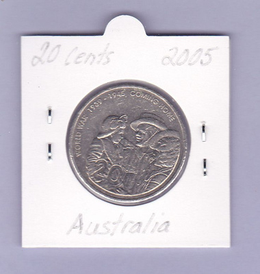 Australia 20 Cents v.2005 KM#745 Comm.
