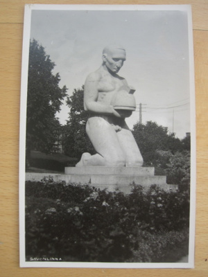 VANHA Valokuva Savonlinna 1950-luku