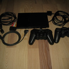 Sony Playstation 2 Slim + 2 Ohjainta - pikkukuva 1