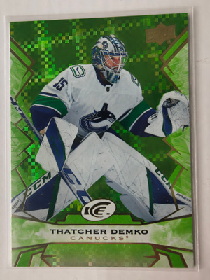 Thatcher Demko 2022-23 UD Ice Green