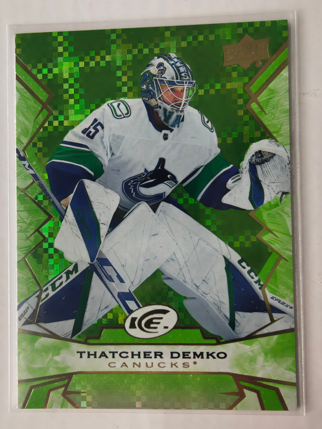 Thatcher Demko 2022-23 UD Ice Green