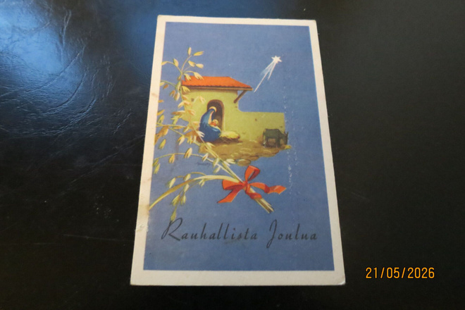 MARTTA WENDELIN 1951 KULKENUT KORTTI 406 R1