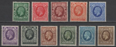(S0492) GREAT BRITAIN, 1934-1936 (Definitives. George V) MH*