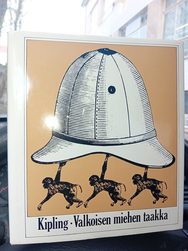 Kipling : Valkoisen miehen taakka ( SIS POSTIKULU  )