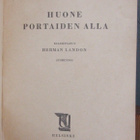 Herman Landon: Huone portaiden alla. 149 s. - pikkukuva 4