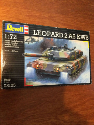 Revell panssarivaunu Leopard pienoismalli