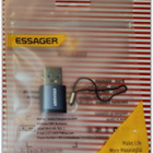 Adapteri: USB type-C laite USB A-type -liitäntään / USB 3.0 - pikkukuva 4