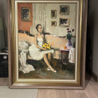Öljyvärimaalaus "Nuori ballerina" 60-78cm - pikkukuva 1