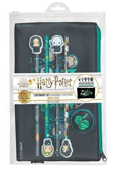 Harry Potter Dark Arts Koulutarvikesetti UUSI